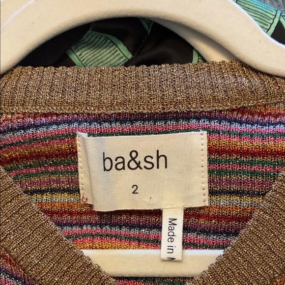 ba&sh Multicolor Striped Knit Top - Picture 3 of 5